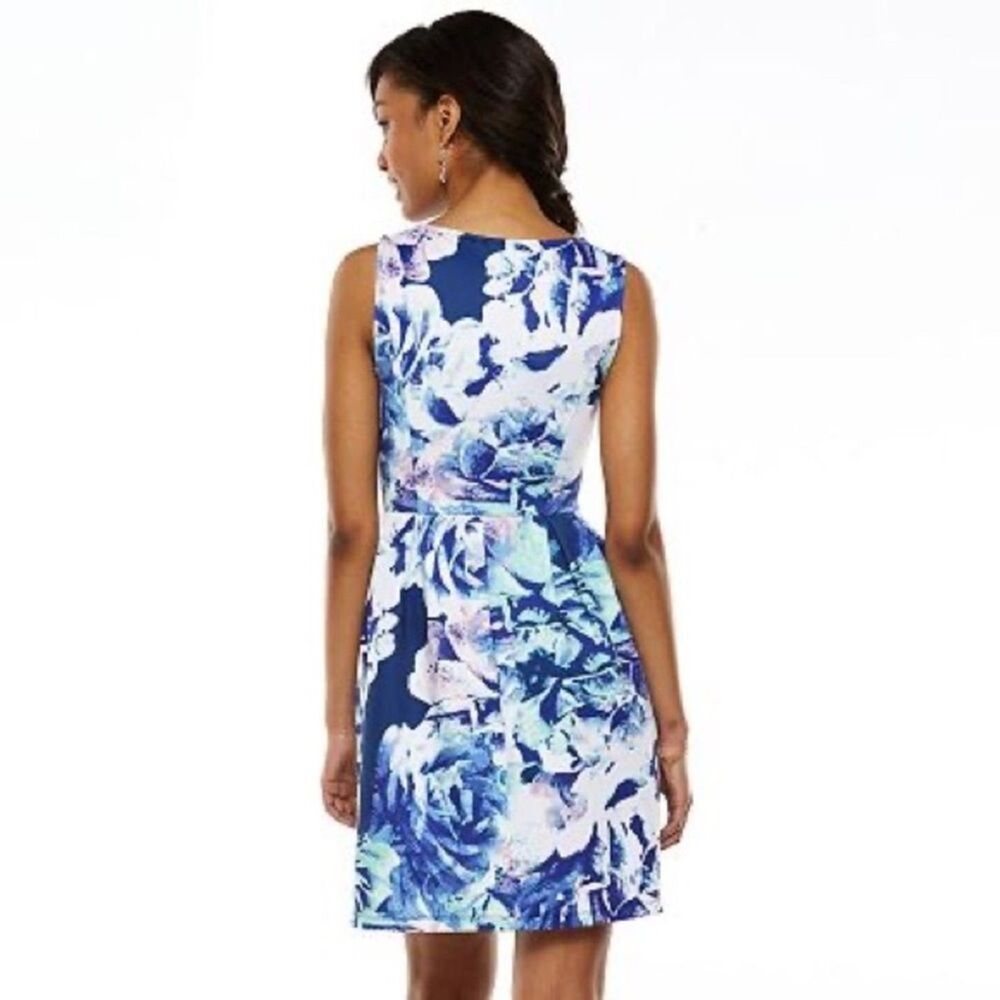 Apt 9 Dress Women Size XL Sleeveless A-line Floral Cottagecore # - Picture 4 of 5